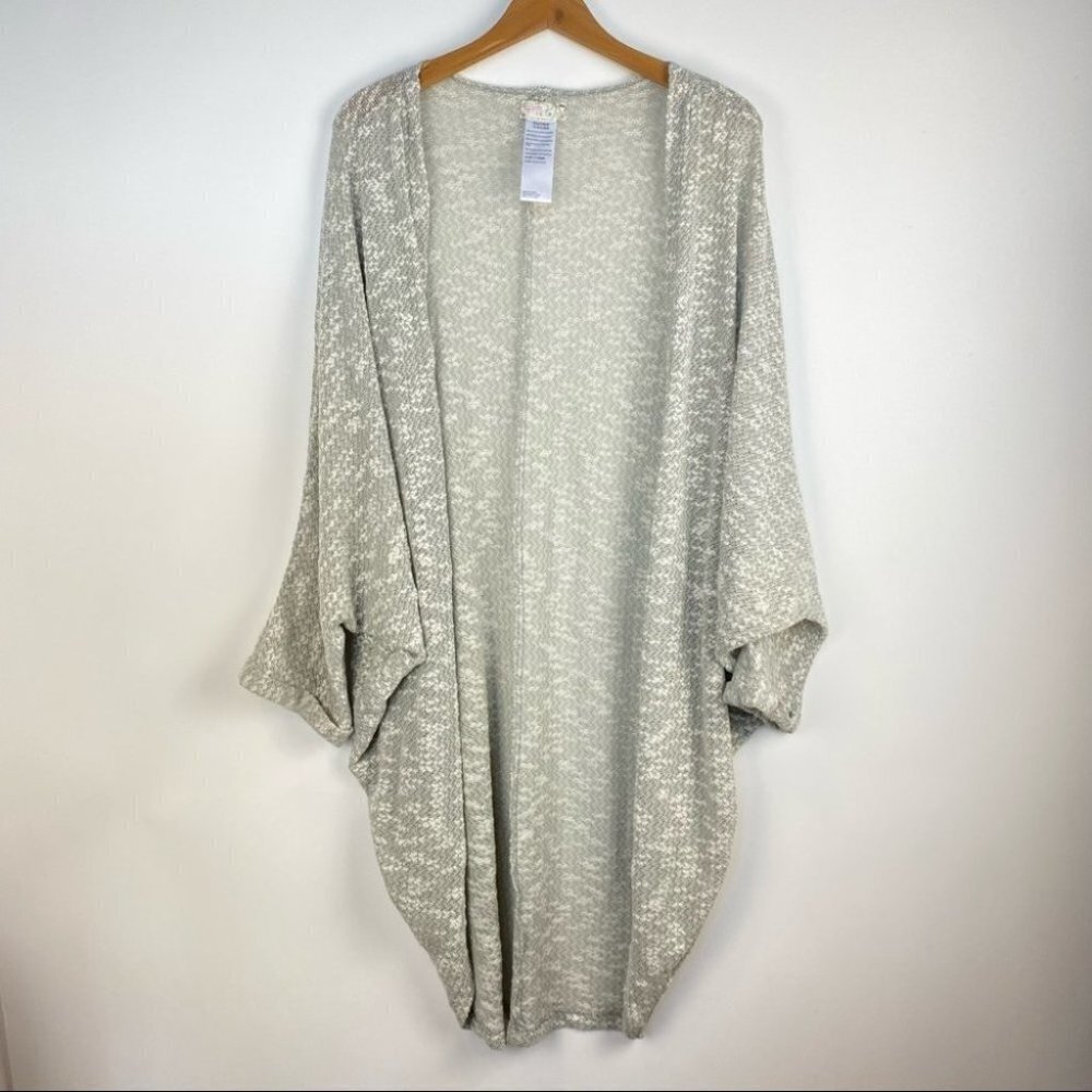 Free People Batwing Long Open Sweater One Size‎
